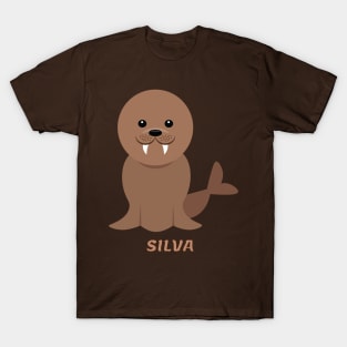 SILVA - The Cute Sea Lion | Funny Seal T-Shirt